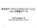 広告研究_『統合型マーケティング<strong>コミュニケーション</strong>（IMC）の概要とケース』