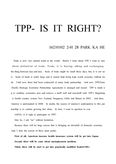 TPP-IS <strong>IT</strong> RIGHT