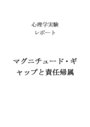   マグニチュード・ギャップと責任帰属