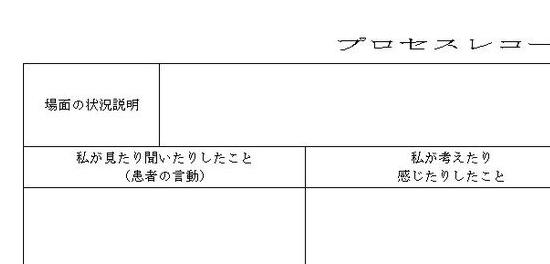 プロセス レコード 書き方 ショップ 介護